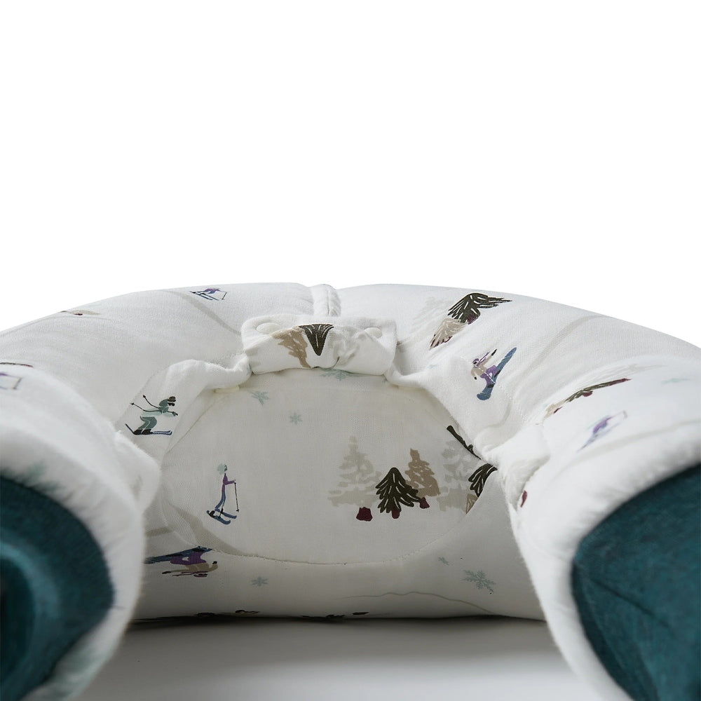 Nest Designs Raglan Bamboo Long Sleeve Footed Sleep Bag 2.5 Tog Chills N' Thrills