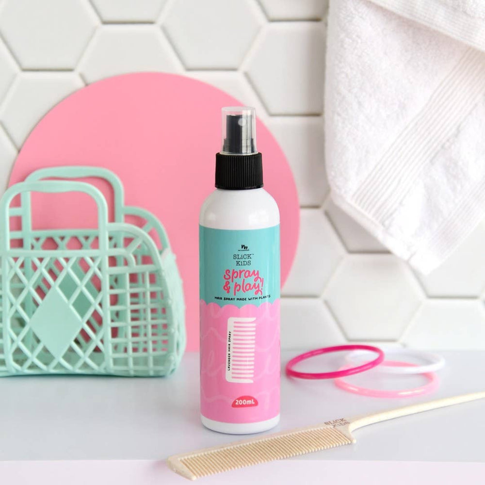 No Nasties Kids Natural Alcohol Free Hair Spray In Lavender And Fresh Lime 200 ml