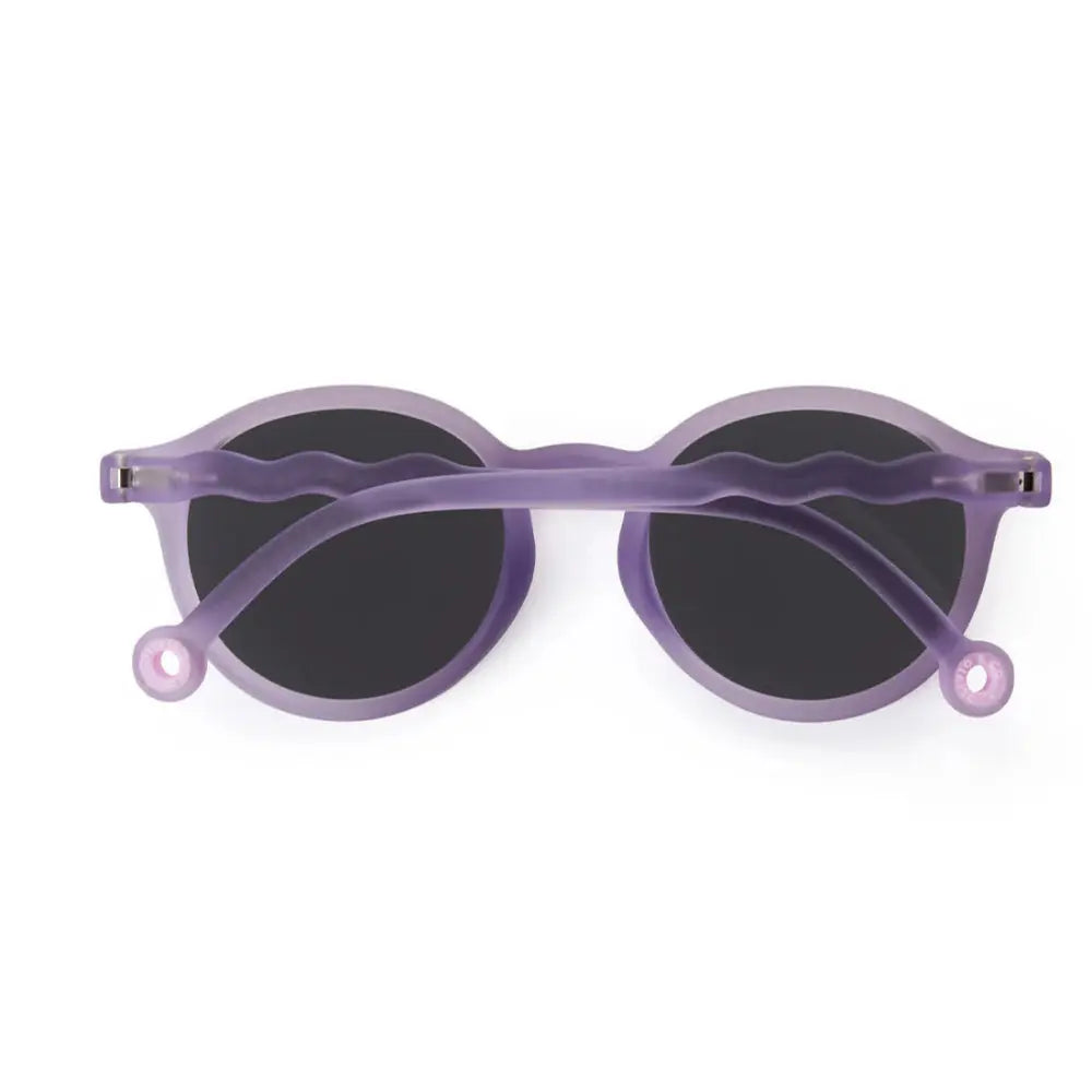 OLIVIO & CO OVAL SUNGLASSES JUNIOR+ CLASSIC OLIVIO SHELL PURPLE 