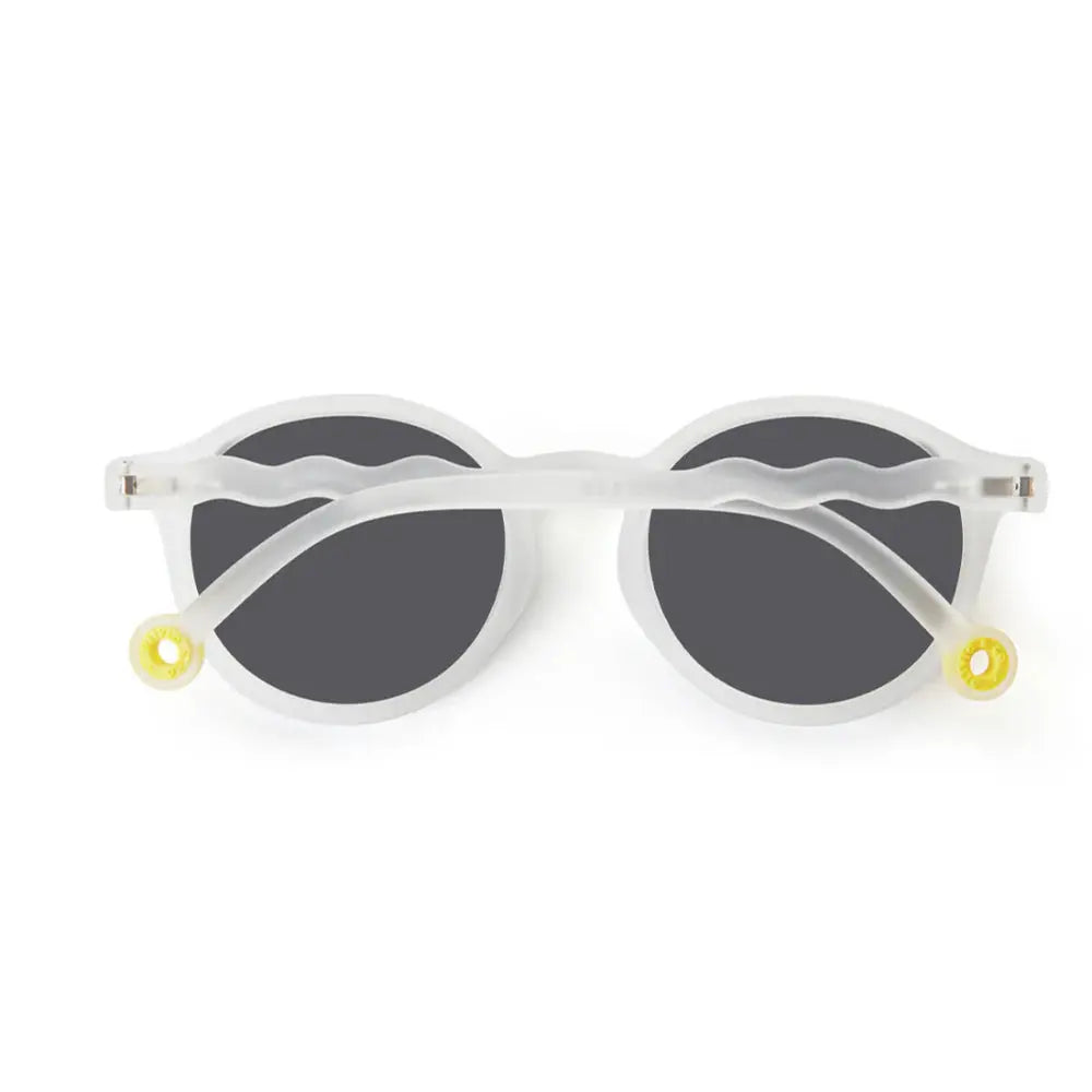 Olivio & Co Oval Sunglasses Kids/Junior Classic Olivio Jellyfish White