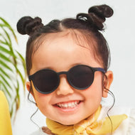 Olivio & Co Oval Sunglasses Kids/Junior Classic Olivio Squid Black