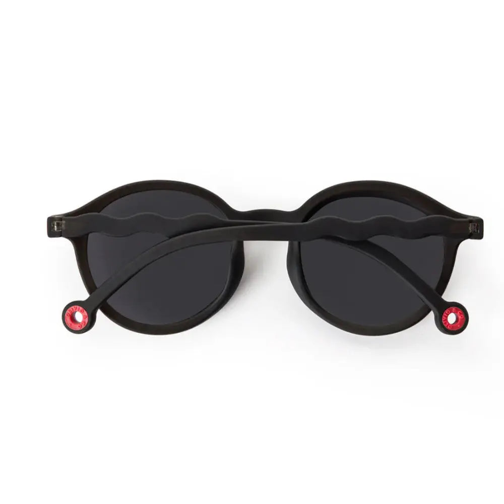 OLIVIO & CO OVAL SUNGLASSES KIDS/JUNIOR CLASSIC OLIVIO SQUID BLACK 