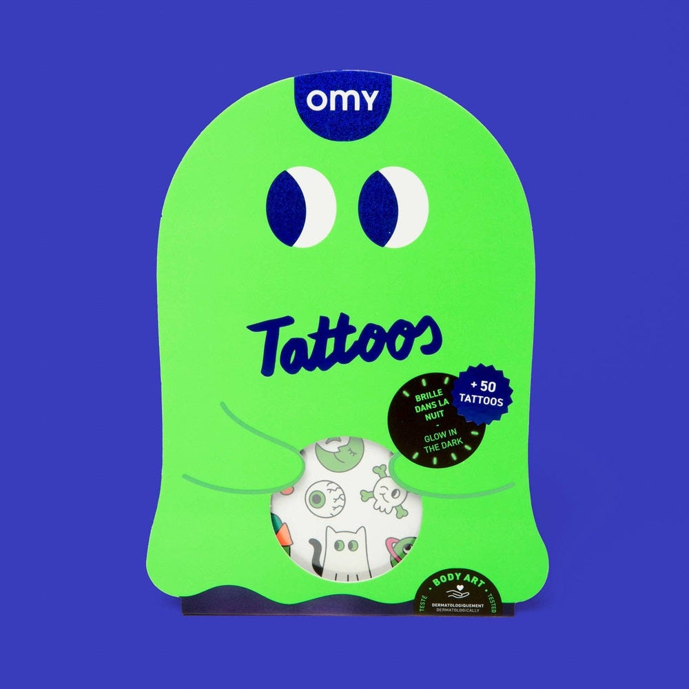 OMY - Glow in the dark - Tattoos