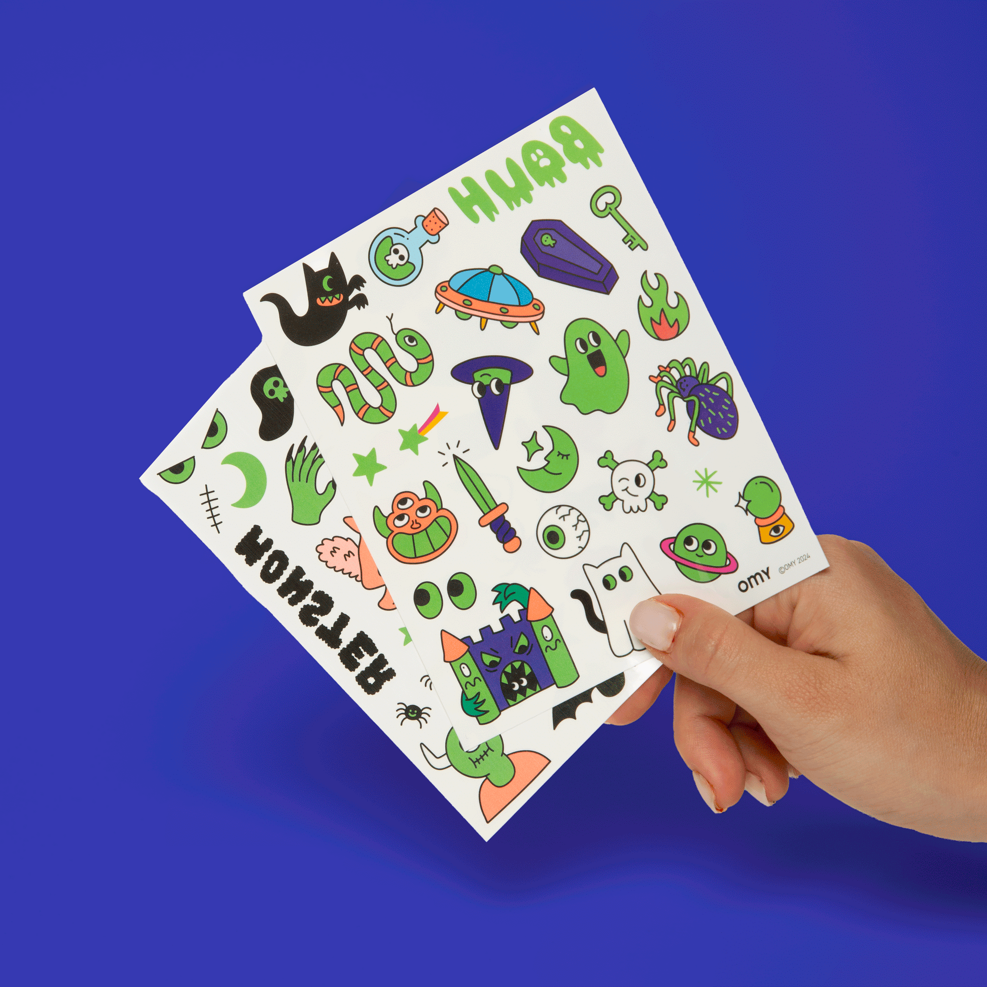 OMY - Glow in the dark - Tattoos