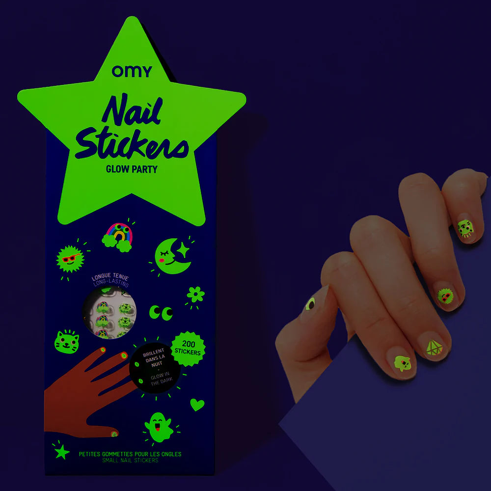 OMY - Glow party - Nail stickers