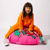OMY - Strawbies - Giant inflatable pillow