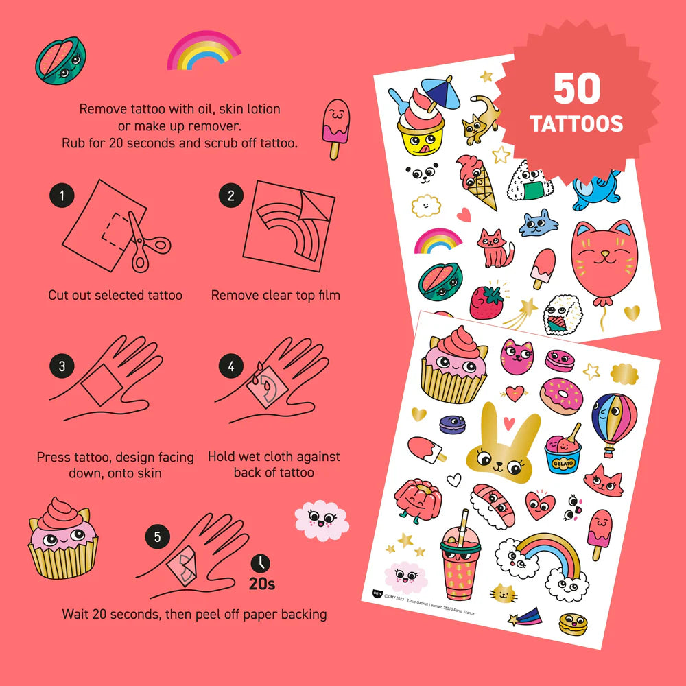 OMY - Tattoos - Kawaii