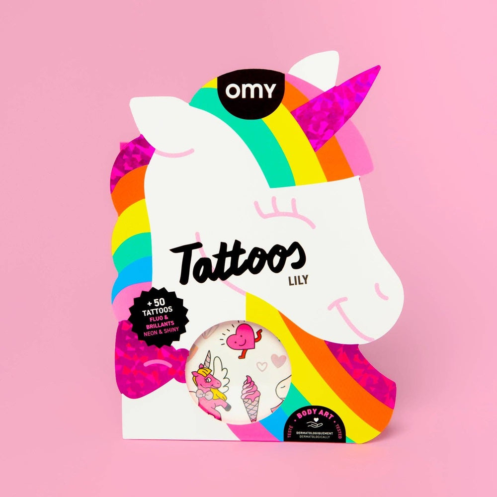 OMY - Unicorn - Tattoos