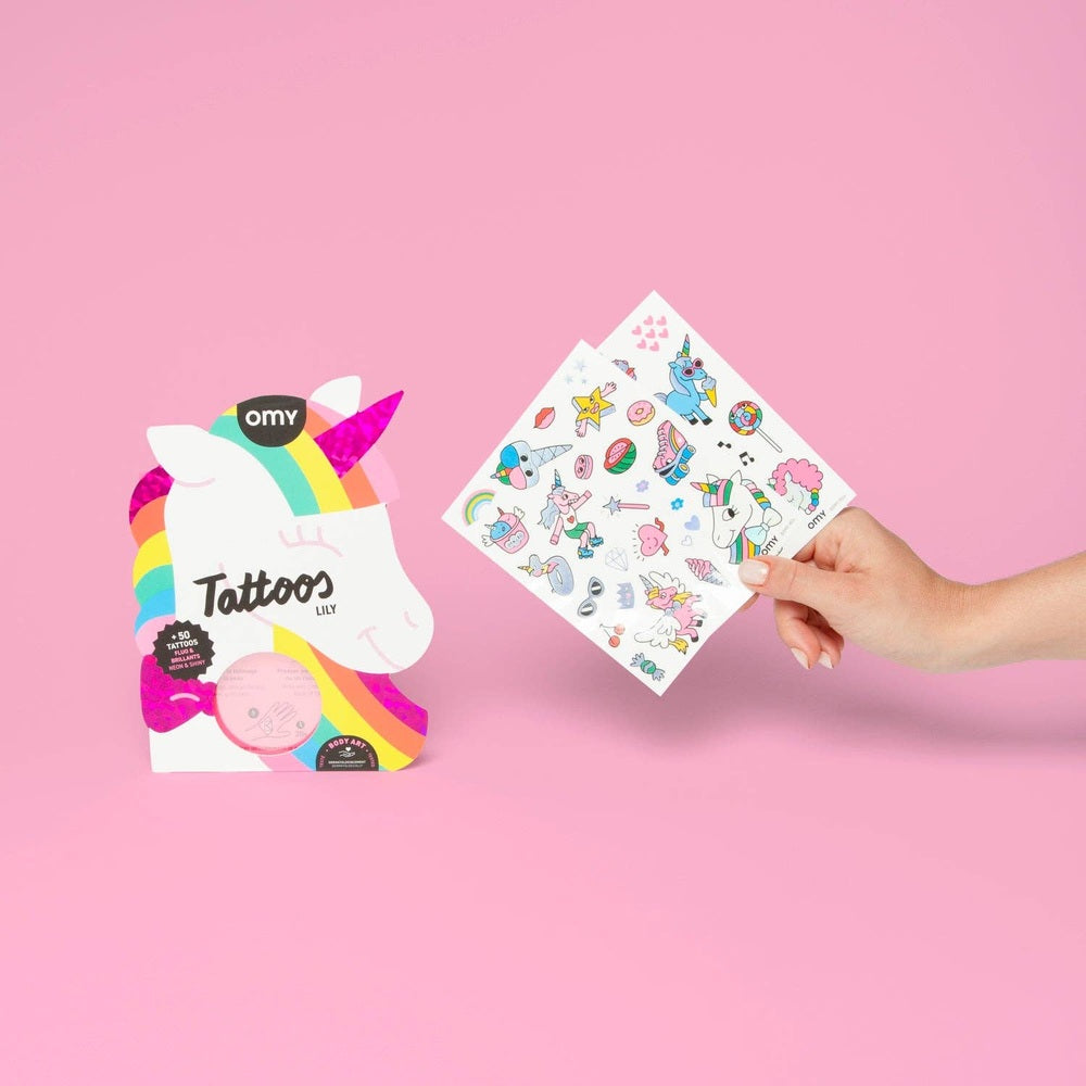 OMY - Unicorn - Tattoos