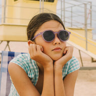 Olivio & Co Oval Sunglasses Junior+ Coral Reef Purple Coral