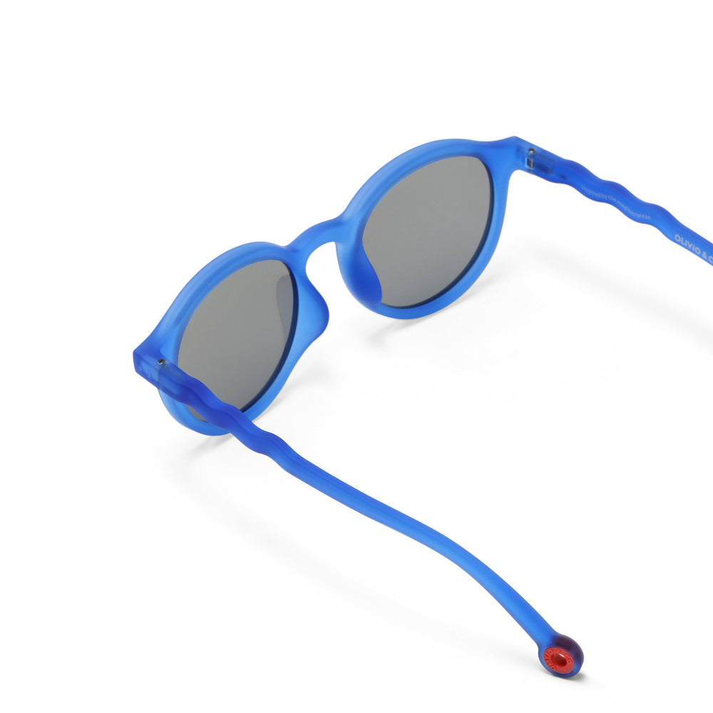 Olivio & Co Oval Sunglasses Kids/Junior Classic Olivio Chagall Blue