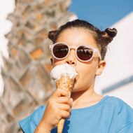 Olivio & Co Oval Sunglasses Kids/Junior Gelato Summer Vanilla Brownie