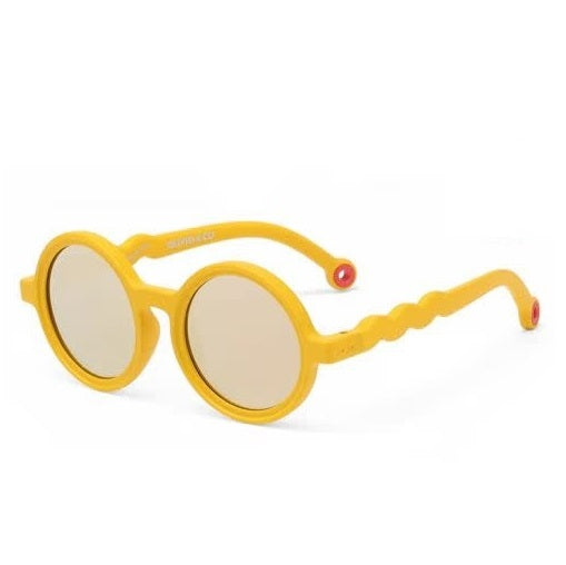 Olivio & Co Round Sunglasses Kids/Junior Classic Olivio Van Gogh Yellow