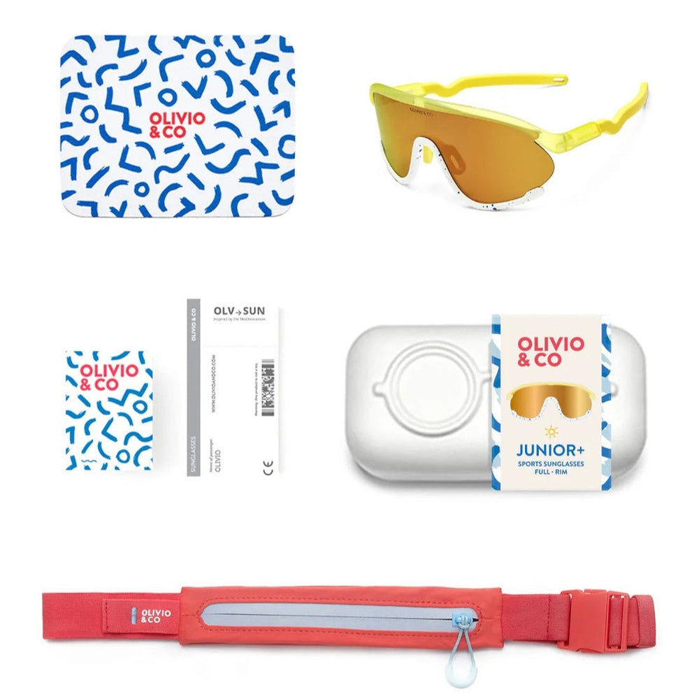 Olivio & Co Sport Sunglasses Junior+ Full-Rim Daisy Soda