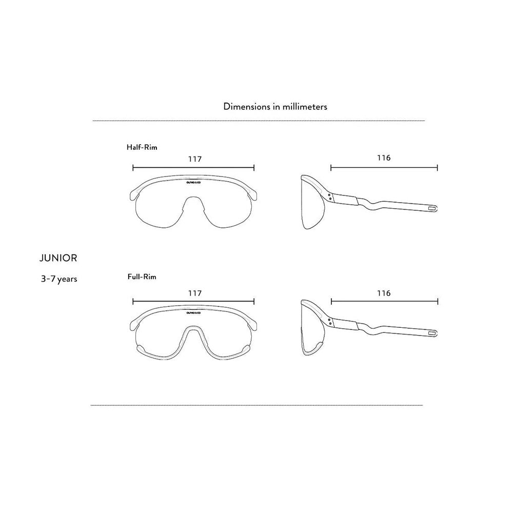 Olivio & Co Sport Sunglasses Kids/Junior Full-Rim Ocean Fantasy