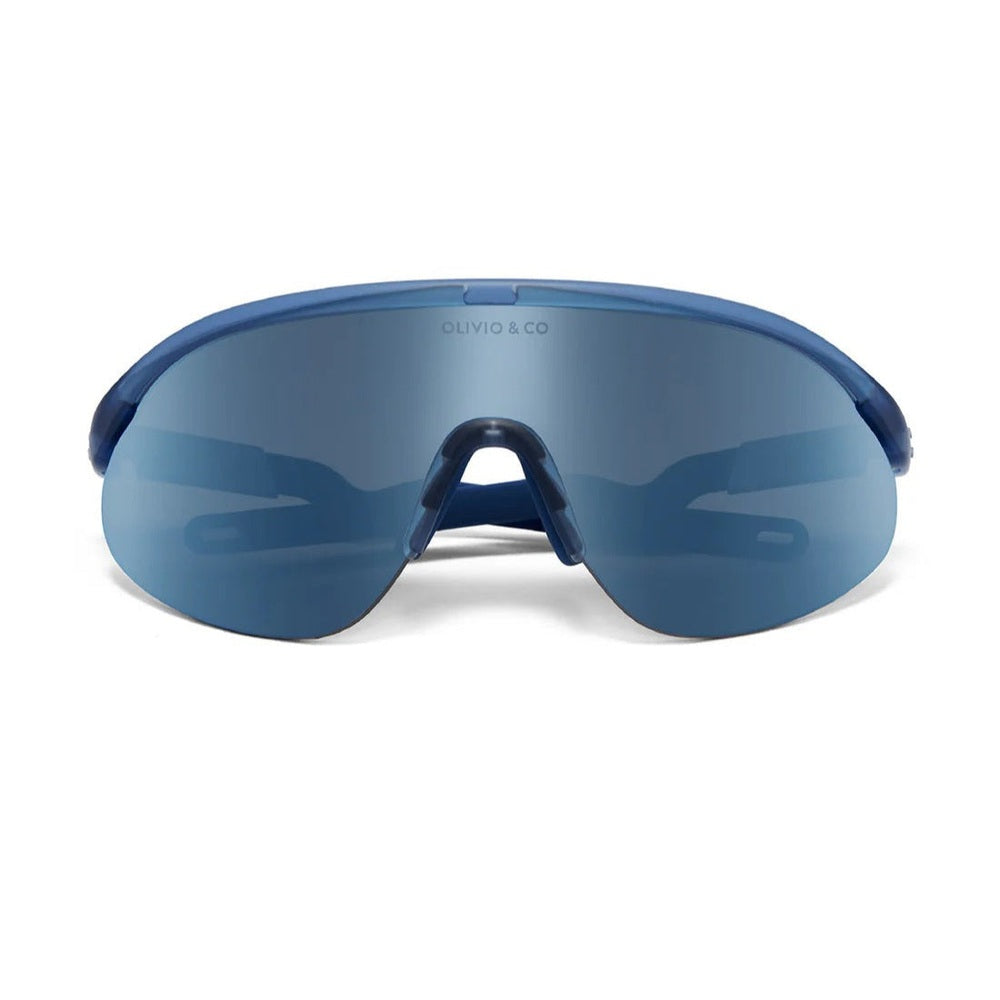 Olivio & Co Sport Sunglasses Junior+ Half-Rim Azure Blue