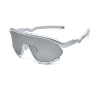 Olivio & Co Sport Sunglasses Teen & Adult Full-Rim Space Silver