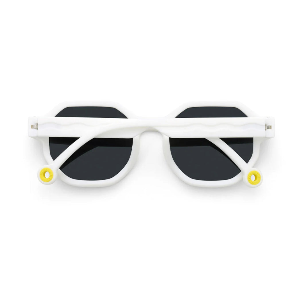 Olivio & Co Square Sunglasses Junior+ Creative Edition Cloud White