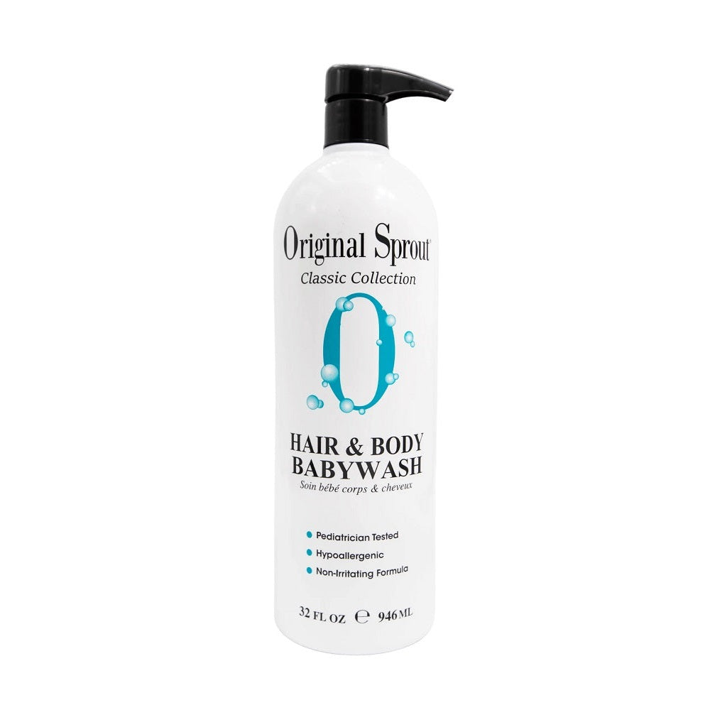 Original Sprout Hair & Body Baby Wash bottle with pump, 32 oz, ORIGINAL SPROUT brand
