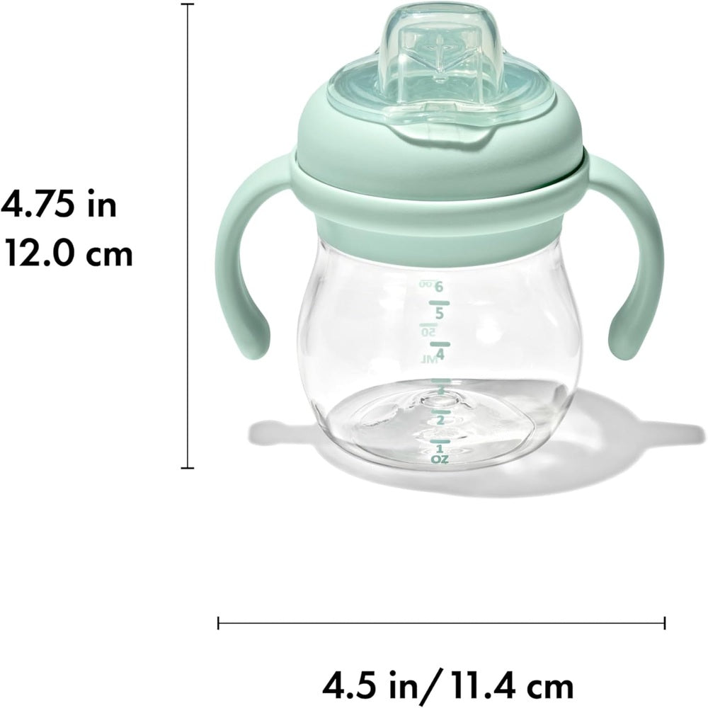 Oxo Tot Transitions Soft Spout Sippy Cup With Removable Handles 6 oz