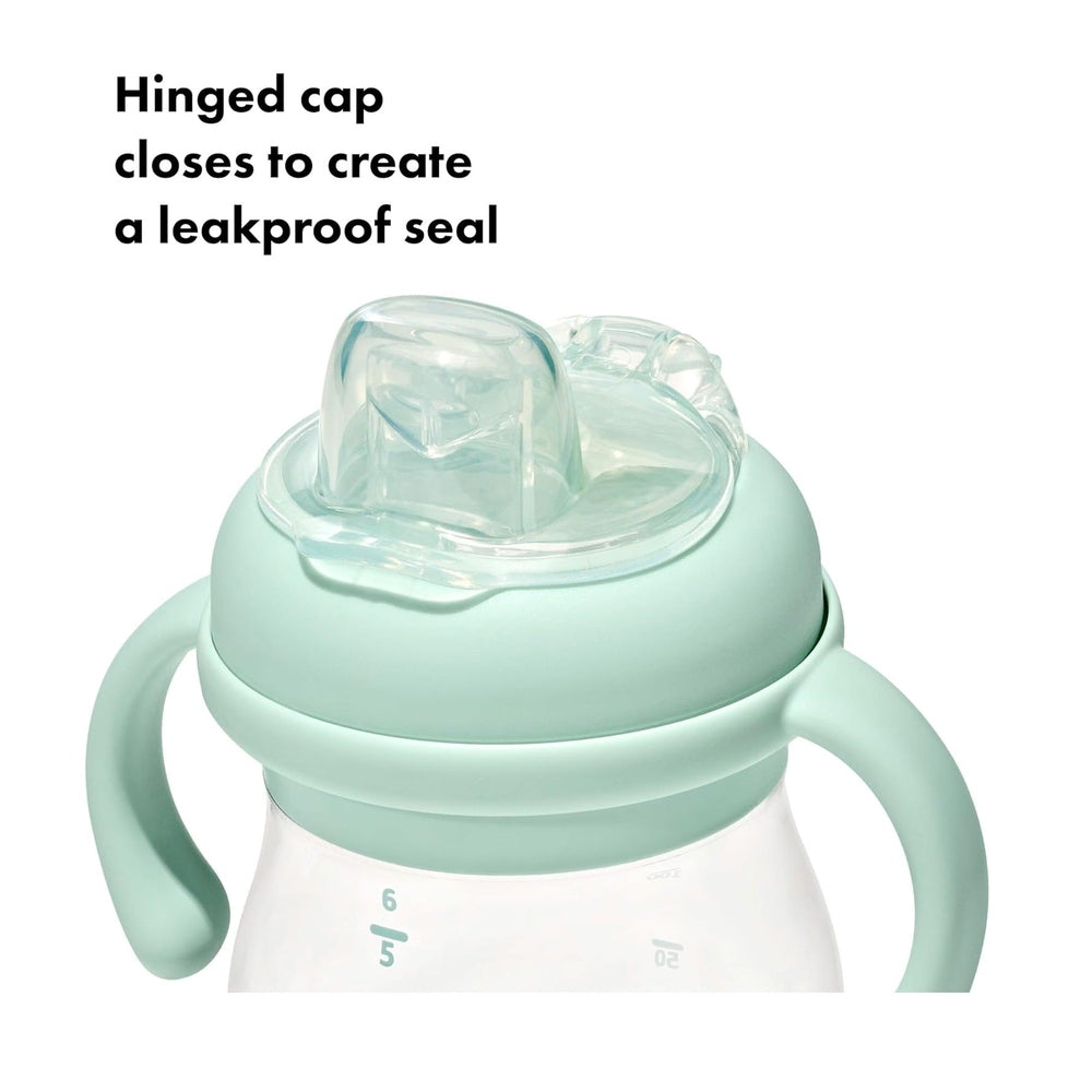 Oxo Tot Transitions Soft Spout Sippy Cup With Removable Handles 6 oz