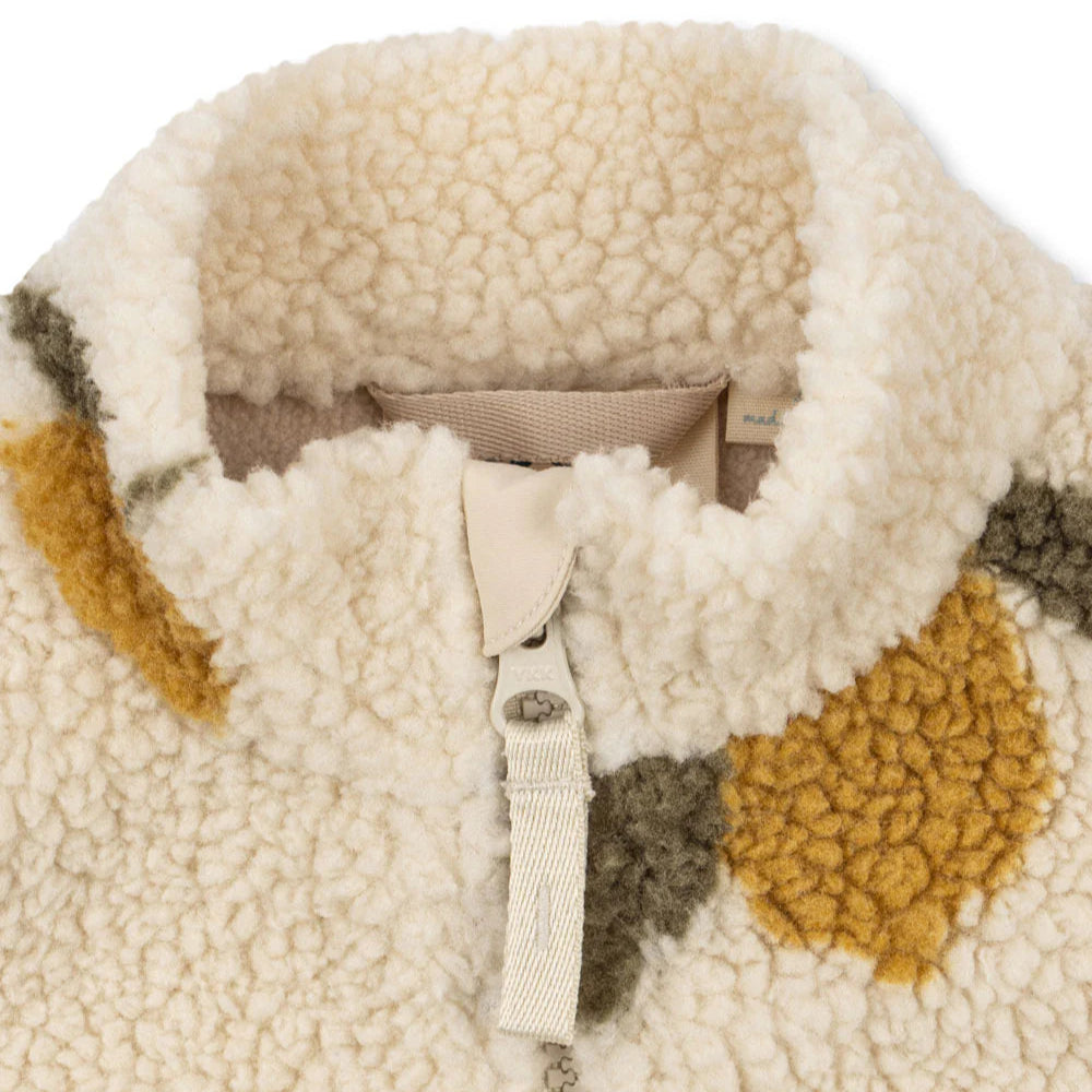 Konges Slojd Jody Teddy Vest Mon Grand Citron