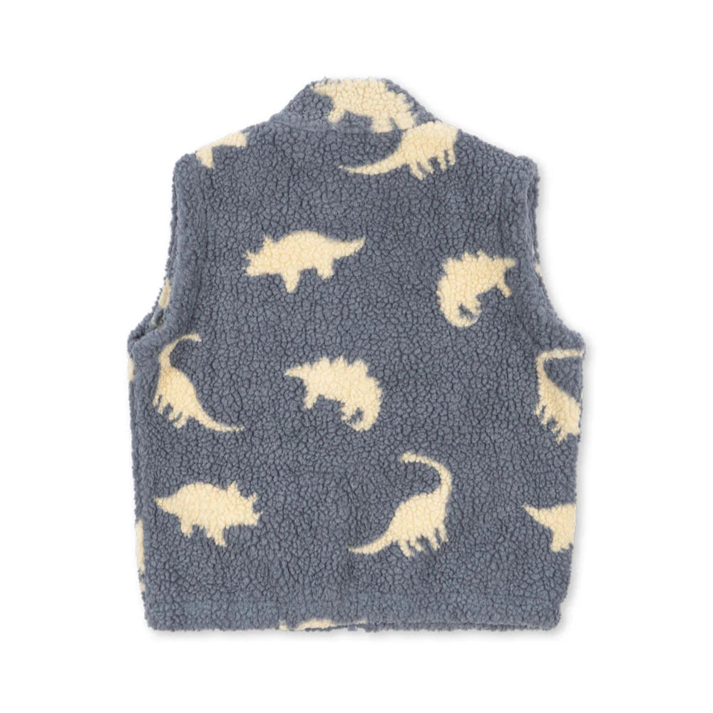 Konges Slojd Jody Teddy Vest Dino Mist