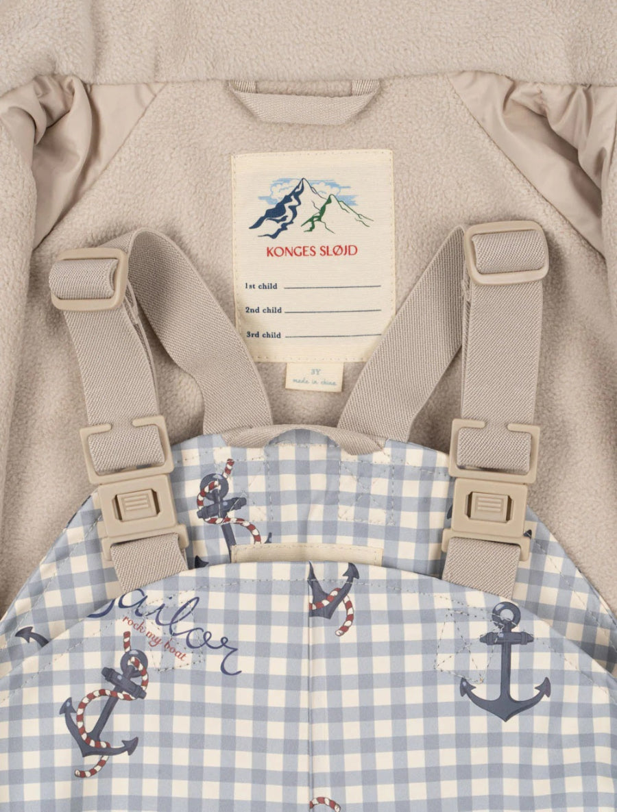 Konges Slojd Rainy Palme Set Sailor Check