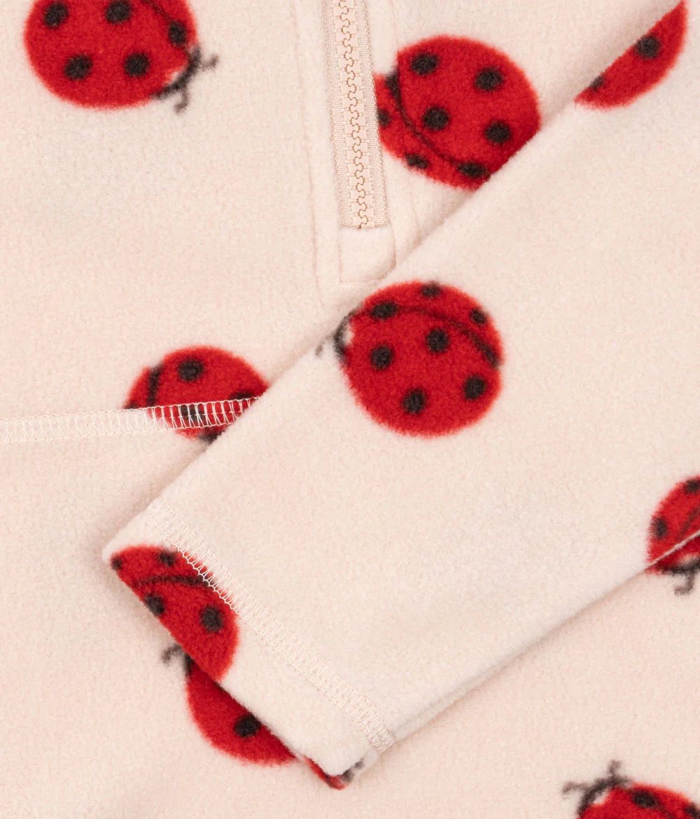 Konges Slojd Tavi Fleece Sweatshirt Ladybug