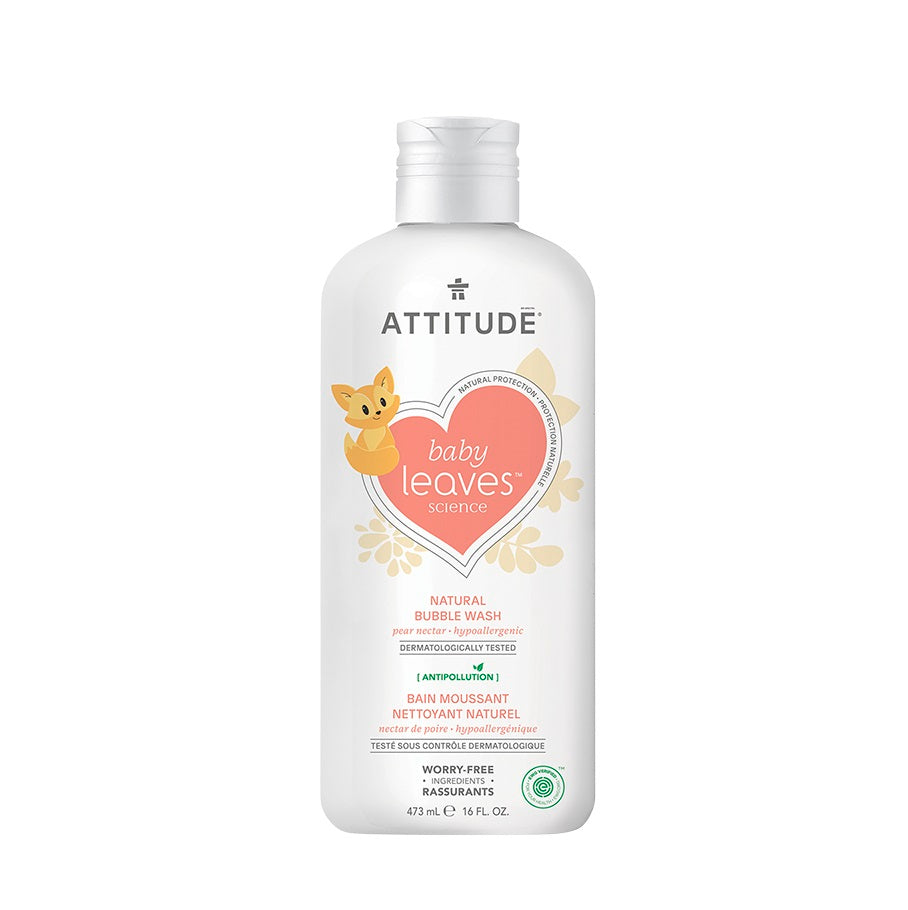 ATTITUDE NATURAL BUBBLE WASH 473ML