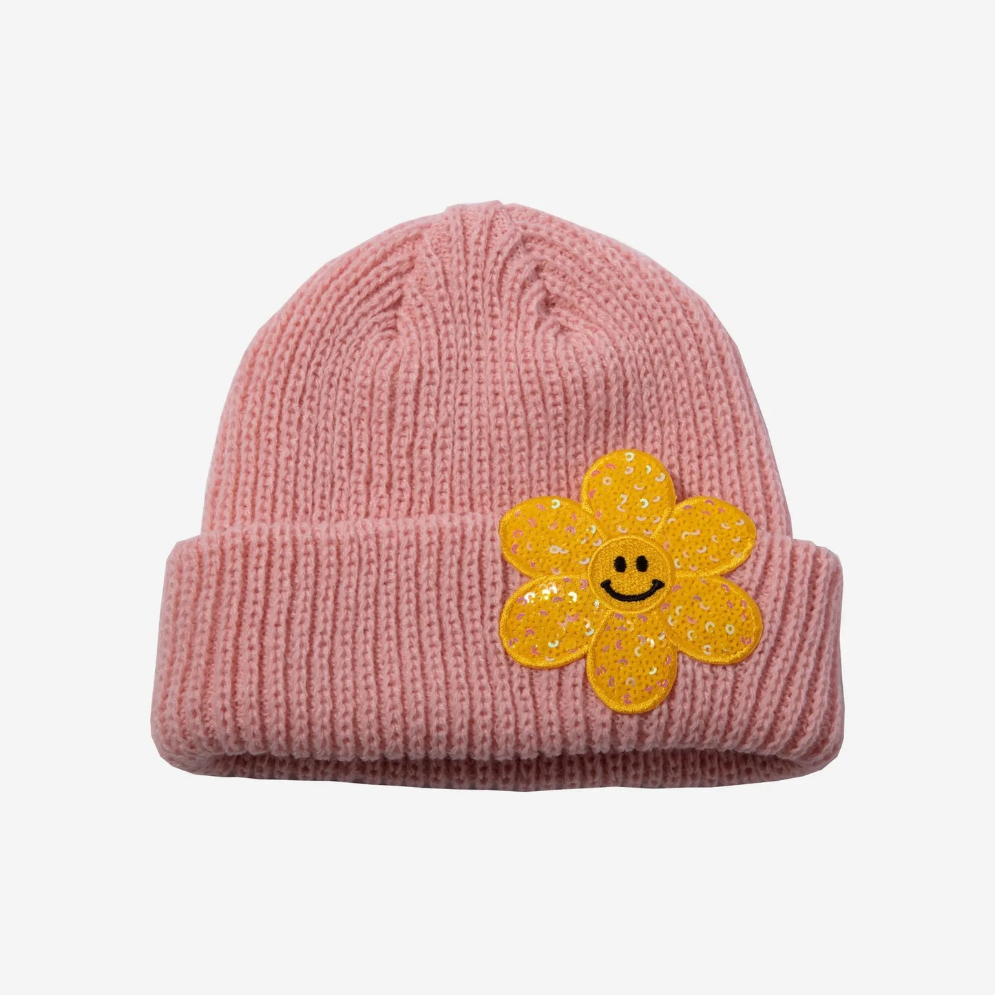 PETITE HAILEY DAISY BEANIE PINK - baby enRoute