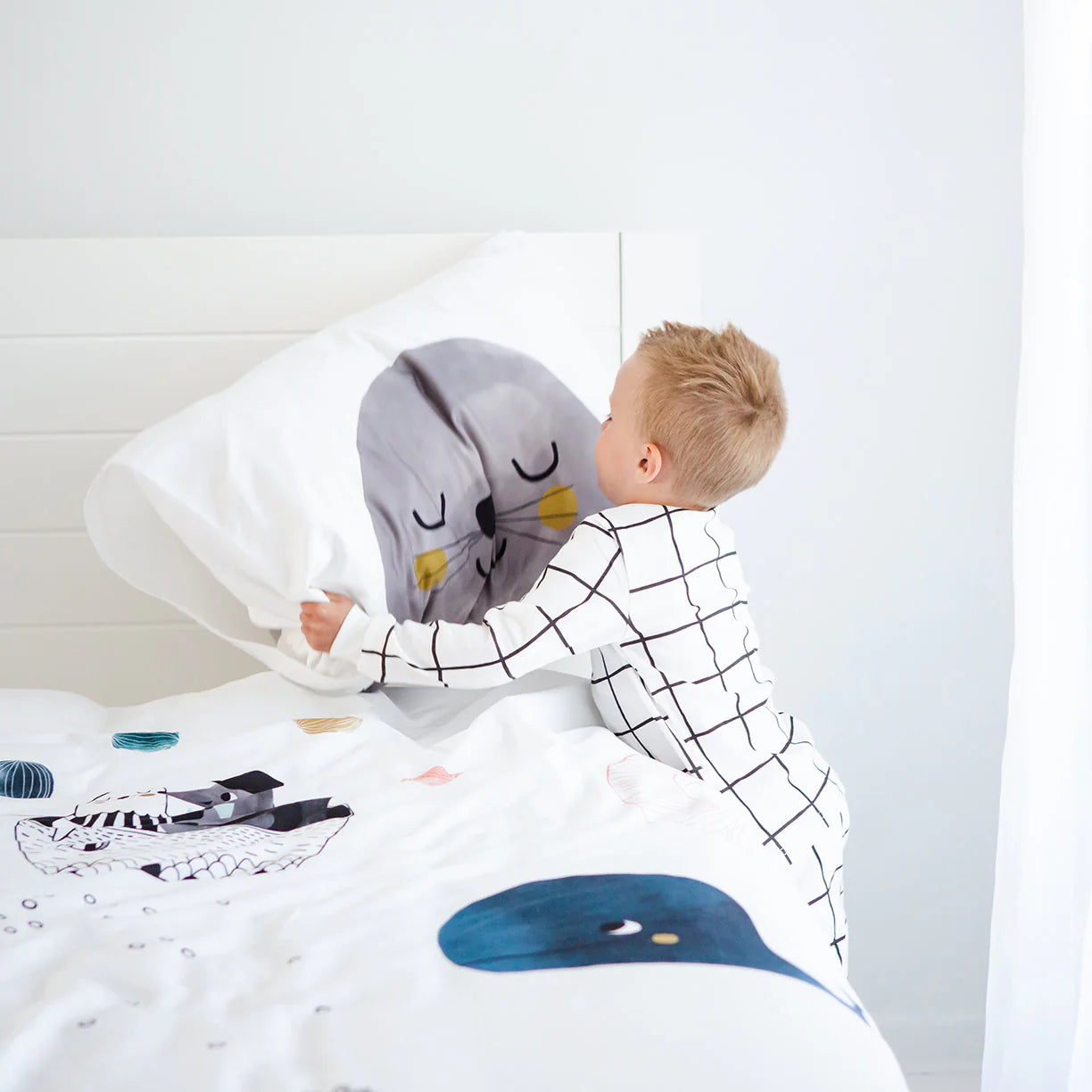 ROOKIE HUMANS TODDLER PILLOWCASES 2 PACK UNDERWATER LOVE