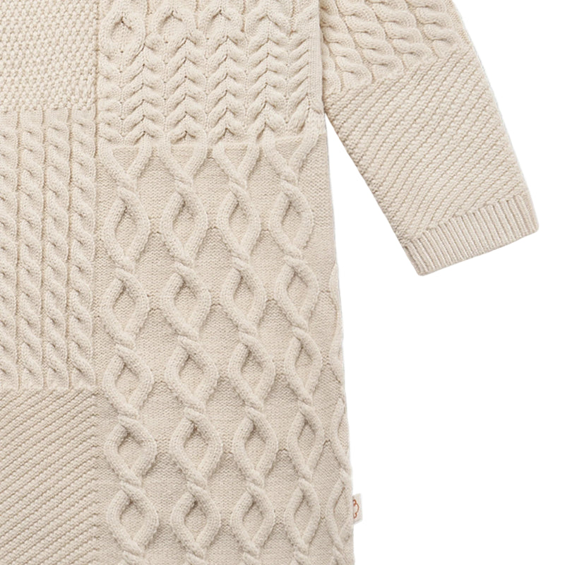 Petite Revery Cotton Knit Dress Cloud