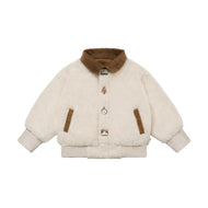 Petite Revery Recycled Fleece Jacket Cloud