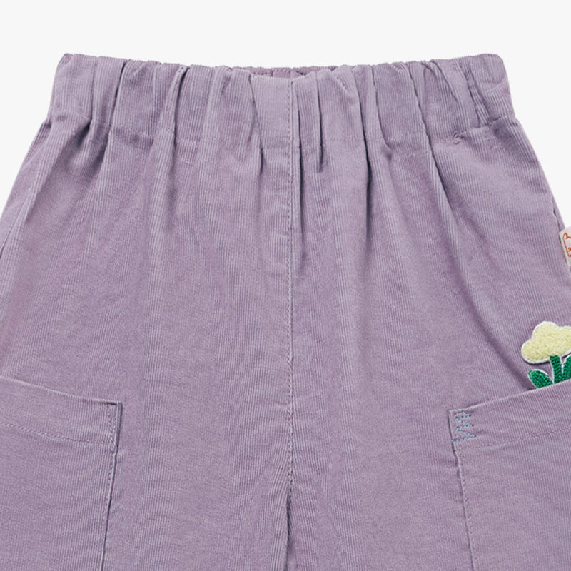 Petite Revery Corduroy Pants Lilac Blush 