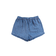 MILES THE LABEL GIRL SHORTS WOVEN BLUE DENIM
