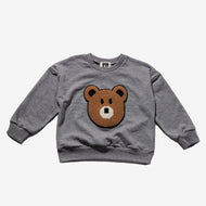 Petite Hailey Bear Sweatshirts Gray