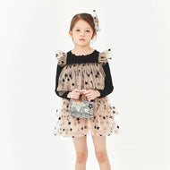 Petite Hailey Layered Ls Tutu Black Star