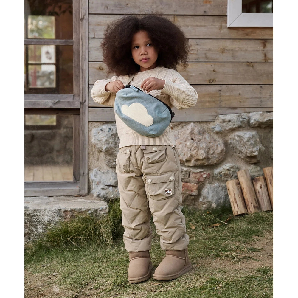 Petite Revery Corduroy Bumbag Dusk Blue