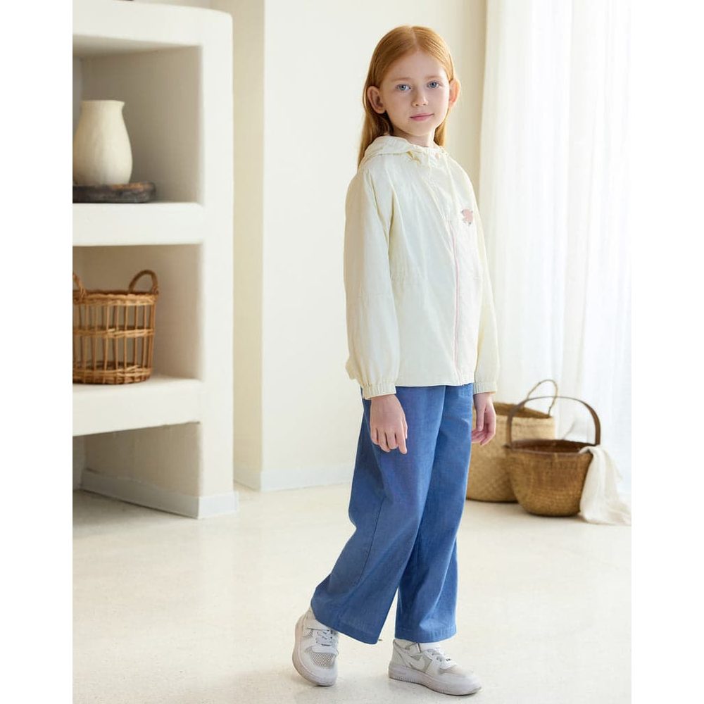 Petite Revery Hooded Windbreaker Jet Stream