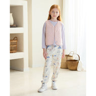 Petite Revery Quilted Cloud Vest Rose Smoke