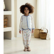Petite Revery Quilted Sea Vest Jet Stream