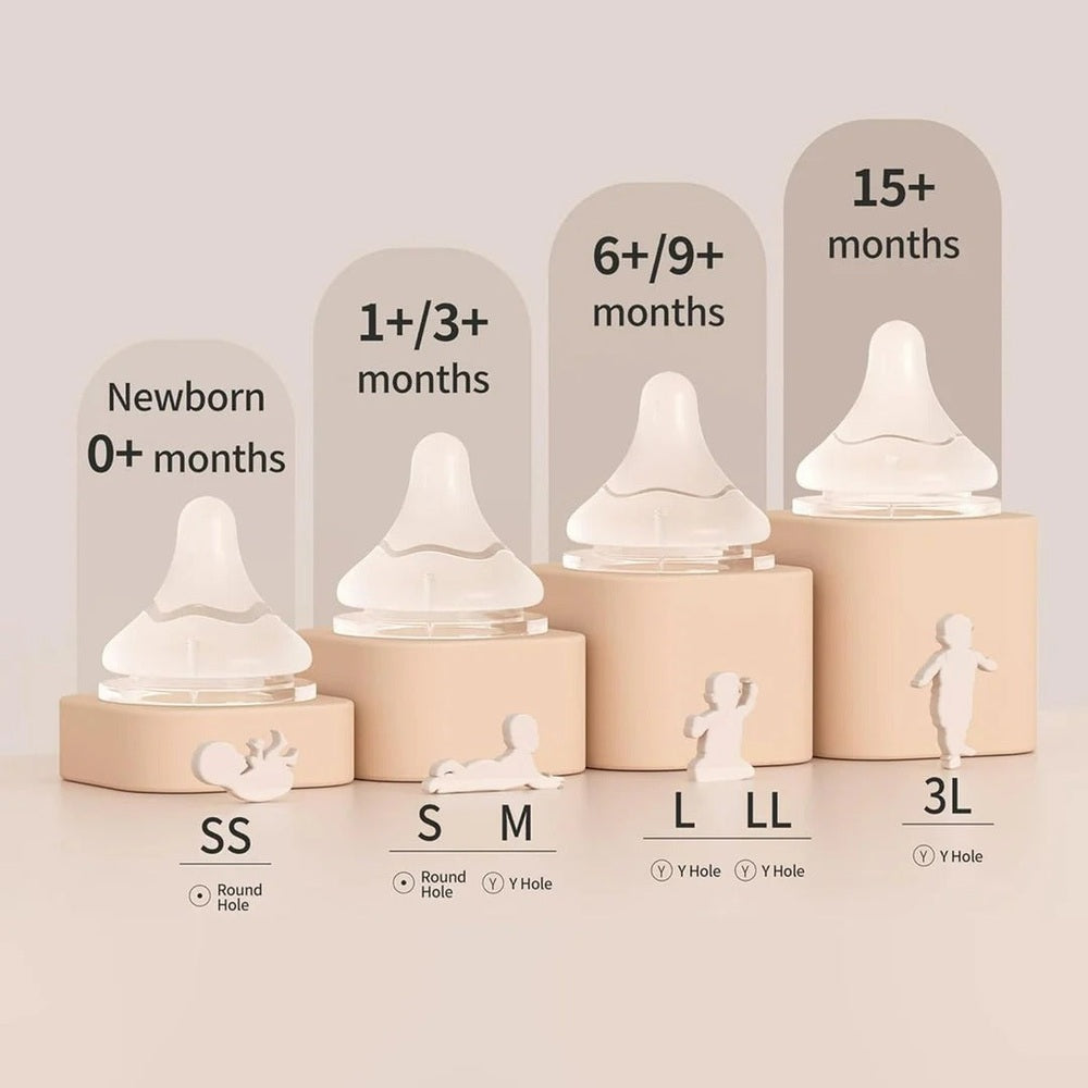 Pigeon Baby Bottle Nipple 3 Pack