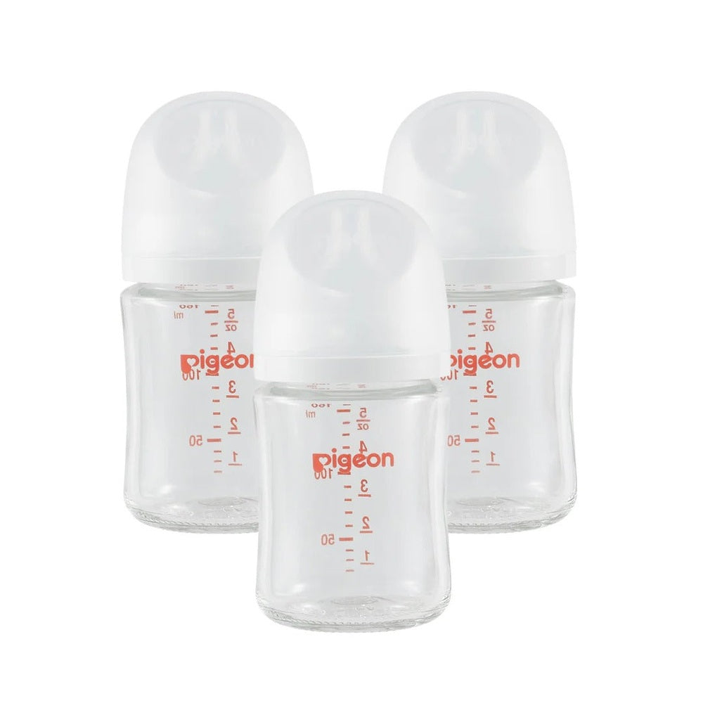 Pigeon Glass Bottle 5oz with SS Nipple (0M+)