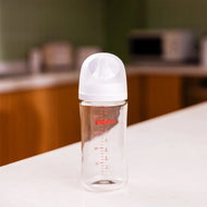 Pigeon Glass Bottle 8oz with M Nipple (3M+)