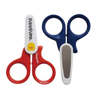 Piyo Piyo Baby Safety Scissors With Nail File Navy