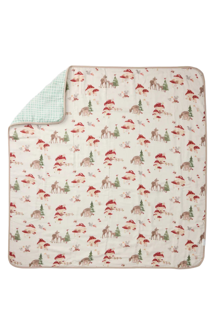 Loulou Lollipop Muslin Quilt Blanket