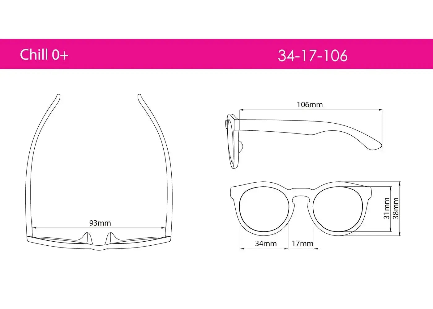 REAL SHADES CHILL SUNGLASSES KIDS DUSTY ROSE - baby enRoute