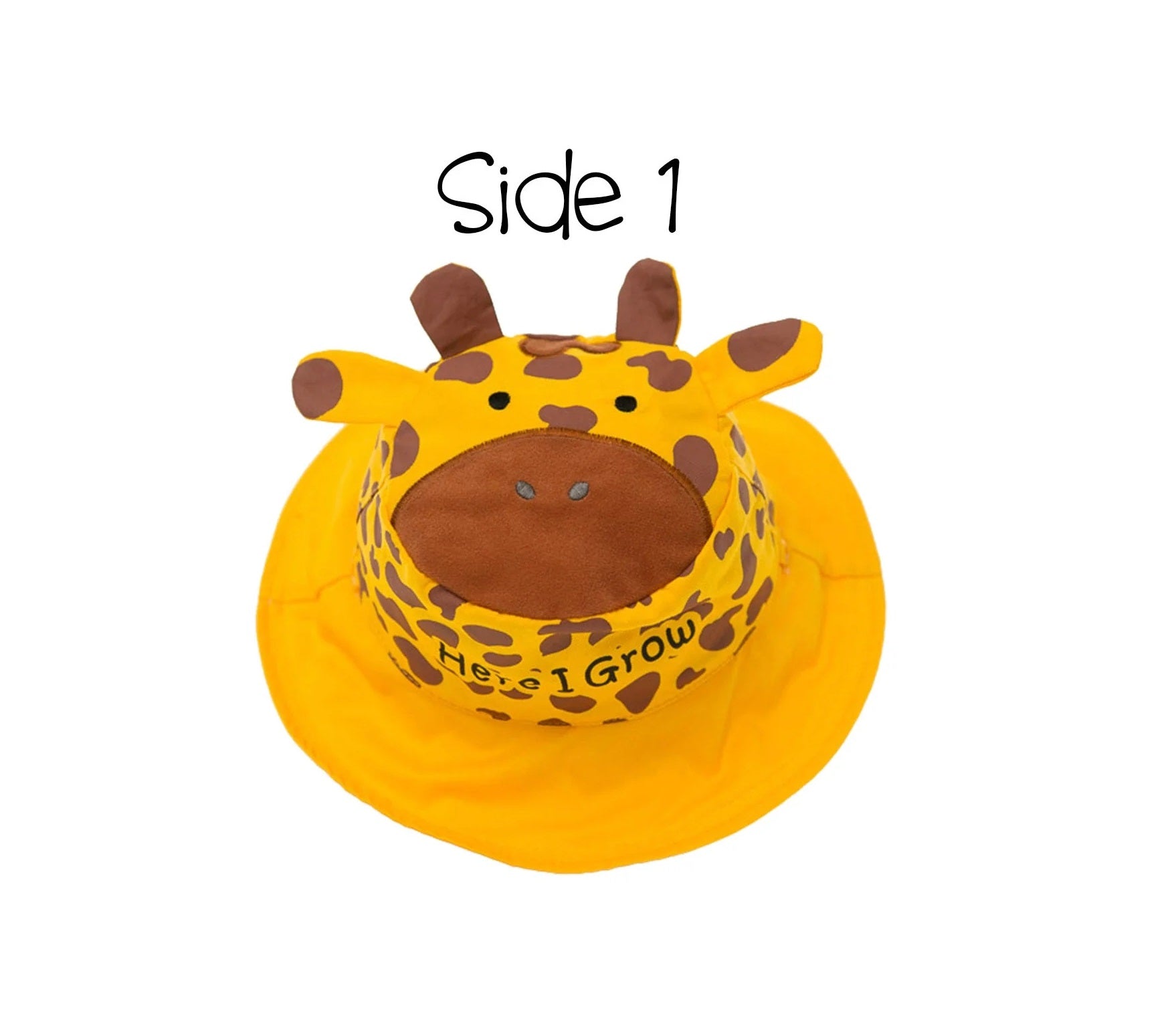 Flapjackkids Reversible Kids Sun Hat Giraffe & Zebra