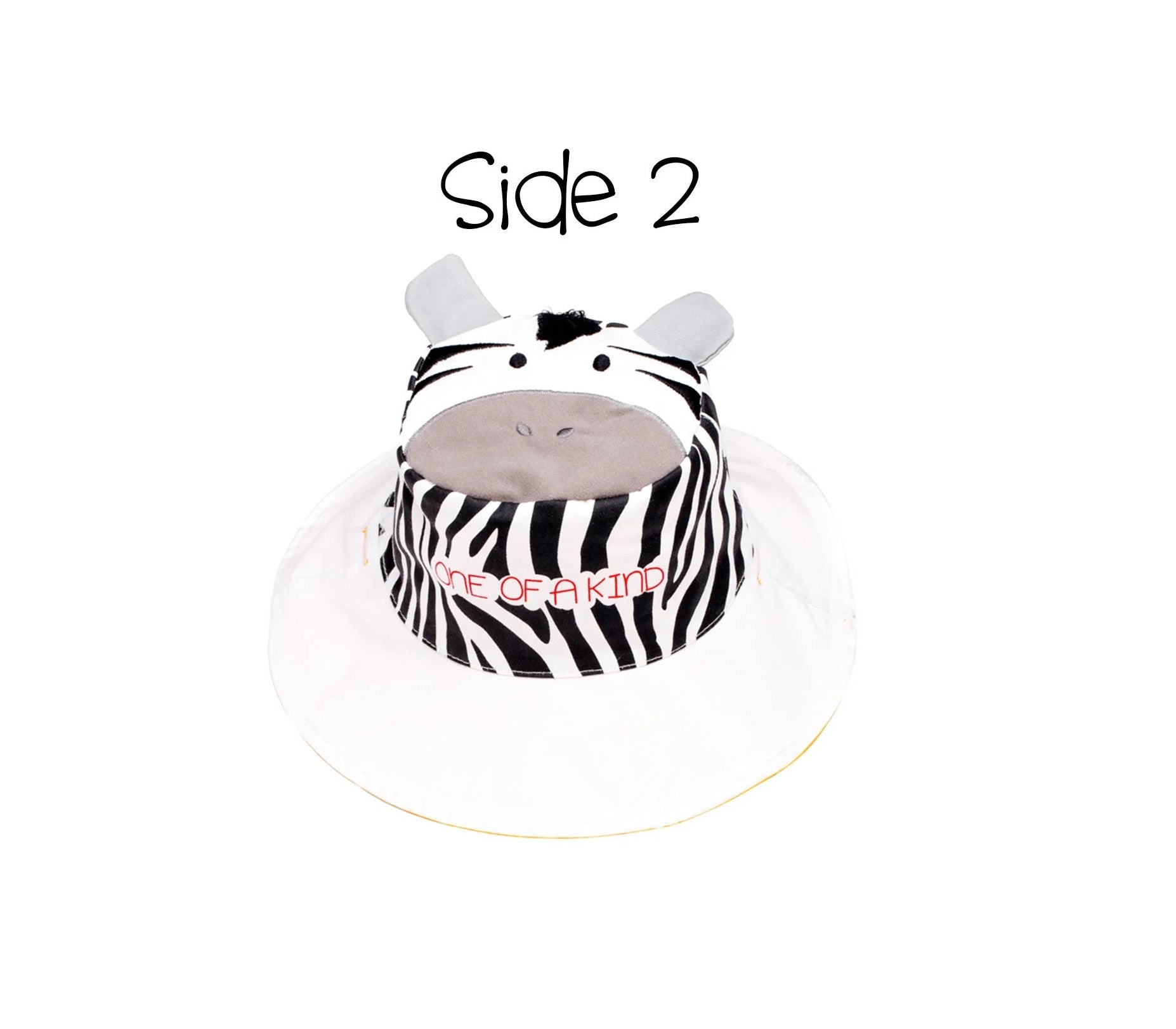 Flapjackkids Reversible Kids Sun Hat Giraffe & Zebra